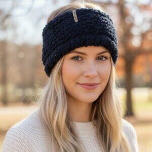 Turtle Fur Wide Headband 100% Recycled Comfort Lush High Pile Fleece